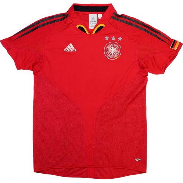 Authentic Camiseta Alemania 2ª Retro 2004 2006 Rojo